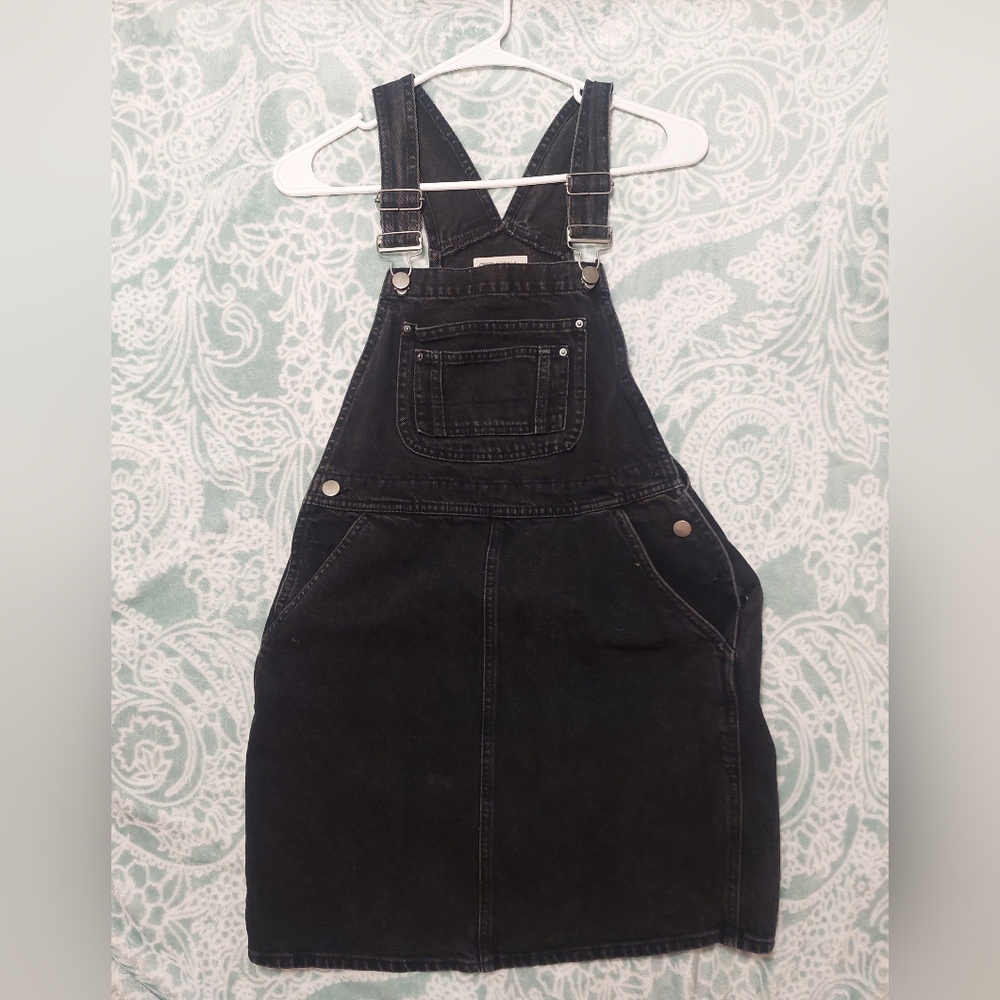 Asos black jean mini jumper womens size 8
